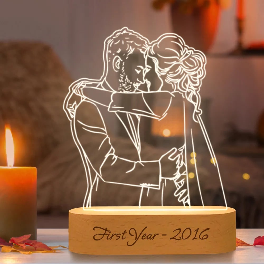 Personalized LED Night Light Home Decor and Gifts - Image 2