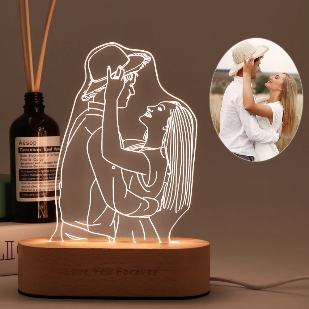 Personalized LED Night Light Home Decor and Gifts - Image 5