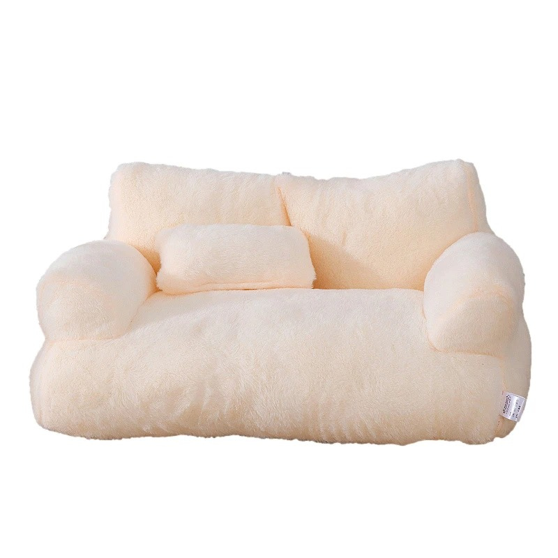 Pet Sofa Bed Cats and Dogs Cozy Plush Couch Style - Image 4