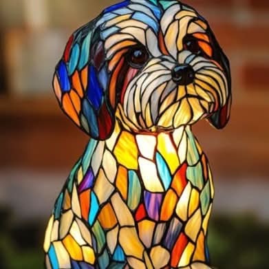 Pet-Themed Night Light Warm Glow USB Powered Decorative Lamp - Image 17