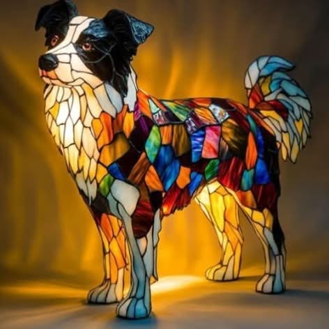 Pet-Themed Night Light Warm Glow USB Powered Decorative Lamp - Image 3
