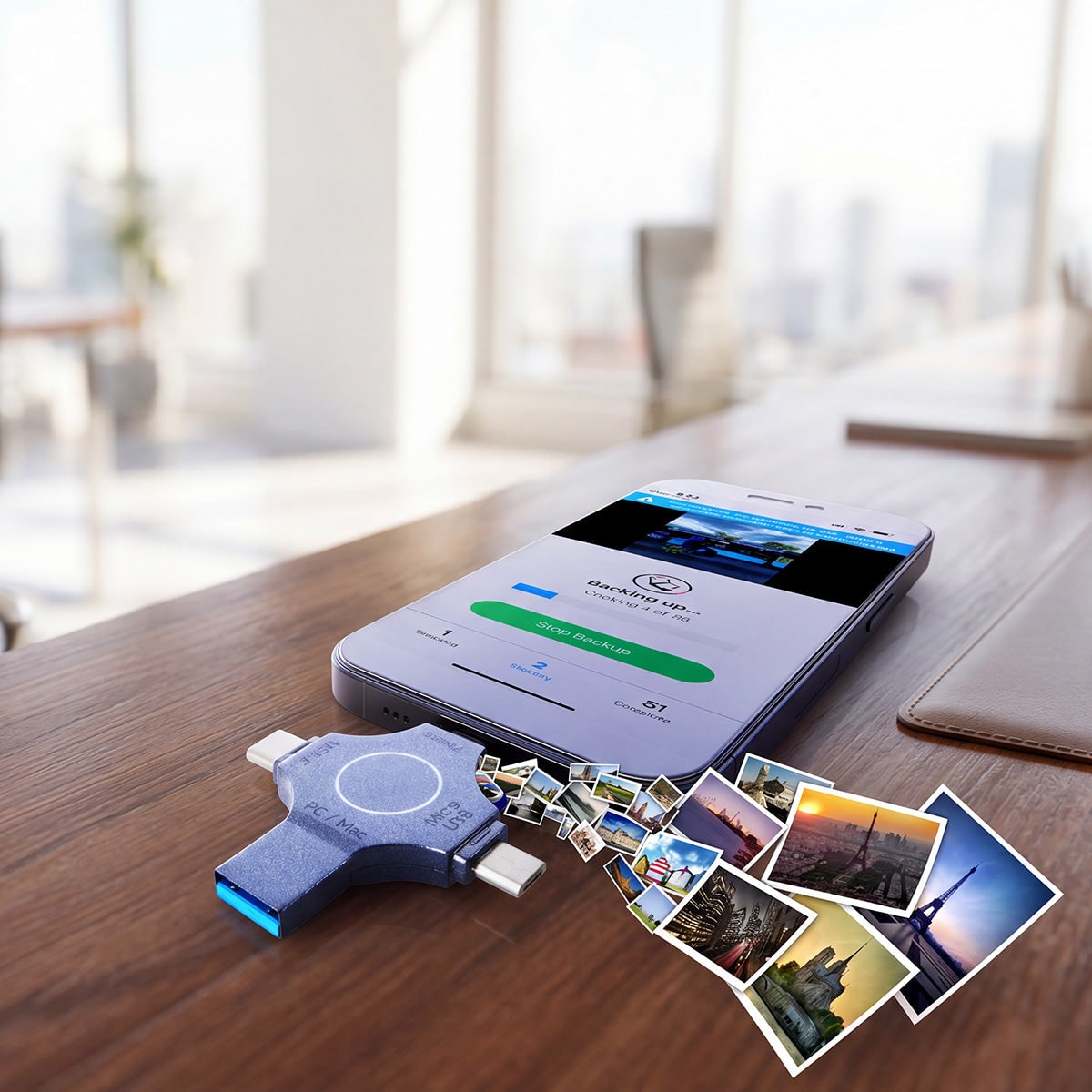 Photo Vault Portable Backup Device Secure Memories - Image 1