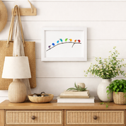 Picture Frame Wall Art Coastal Decor Modern Coastal Wall Decor - Image 1