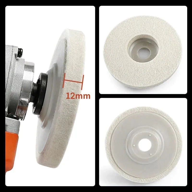 Polishing Pad Buffing and Finishing Soft Foam Material 100mm - Image 3