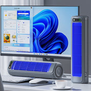 Portable Air Conditioner 2000mah Bladeless Cooling Fan Home - Image 1