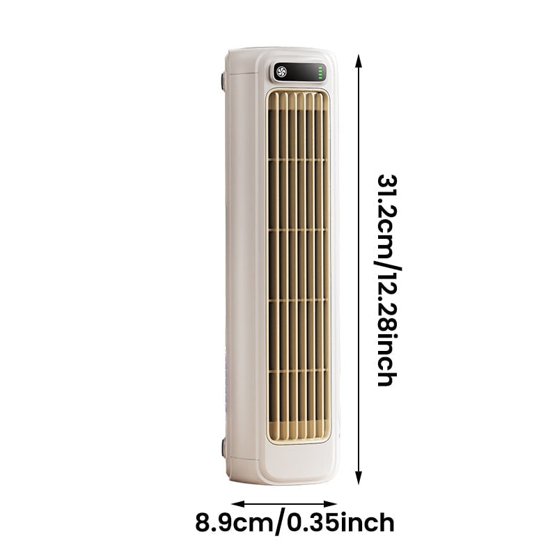 Portable Air Conditioner 2000mah Bladeless Cooling Fan Home - Image 11
