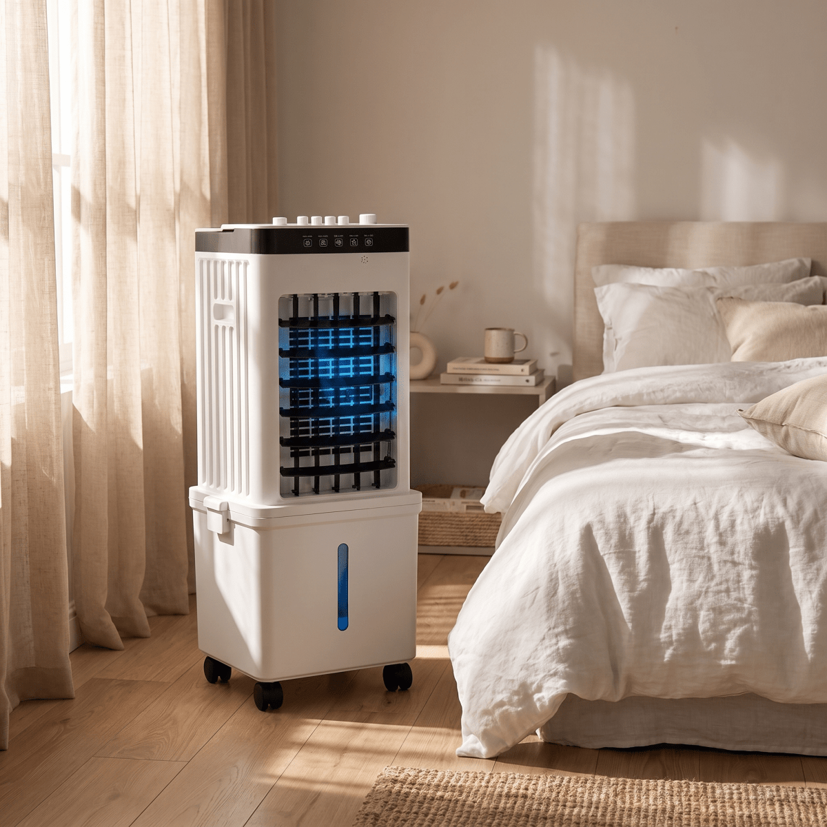 Portable Air Conditioner Evaporative Cooler Compact Design - Image 1