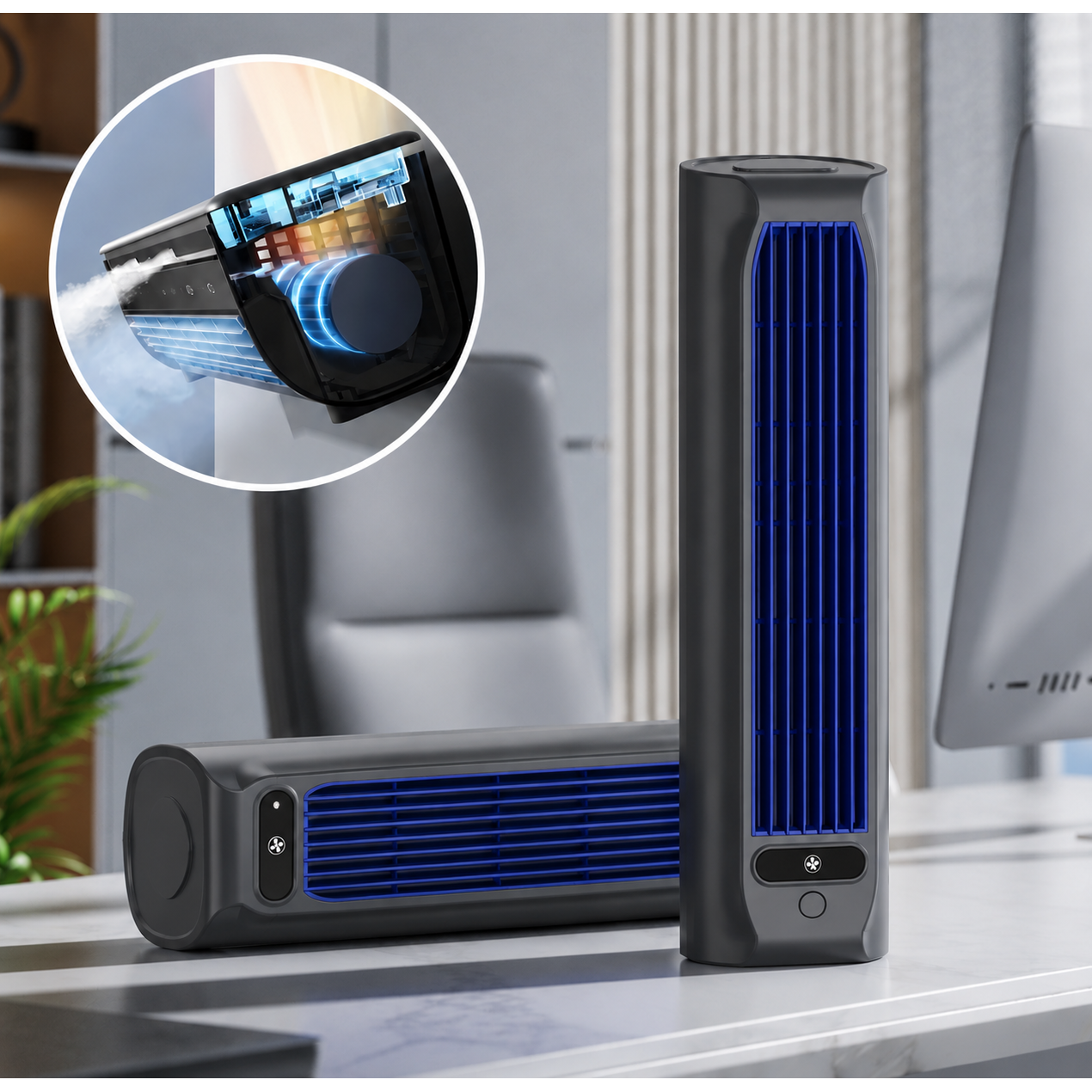 Portable Air Conditioner Home Office and Bedroom Cooling Comfort - Image 3