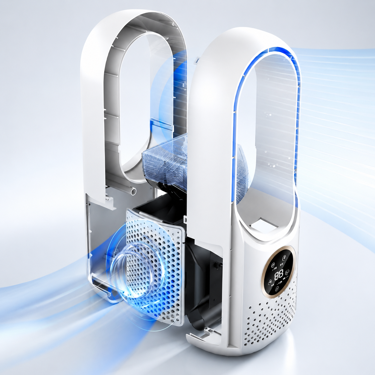 Portable Air Conditioner Mini Energy Efficient Cooling - Image 4