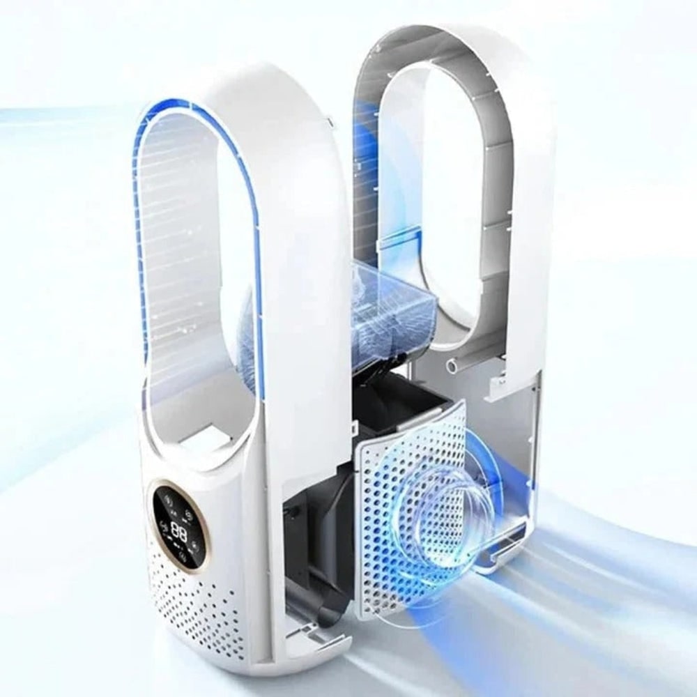 Portable Air Conditioner Mini Quiet Desktop Sleek Compact - Image 5