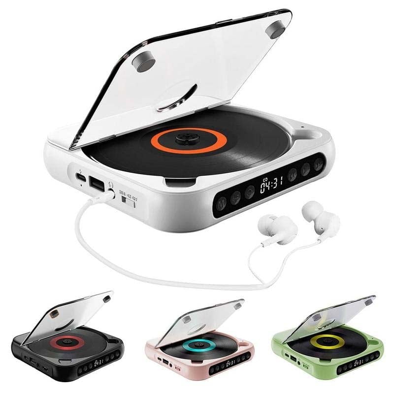 Portable Bluetooth Cd Player Hi-Fi Sound and Multiple Colors - Image 11