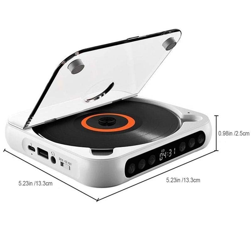 Portable Bluetooth Cd Player Hi-Fi Sound and Multiple Colors - Image 18
