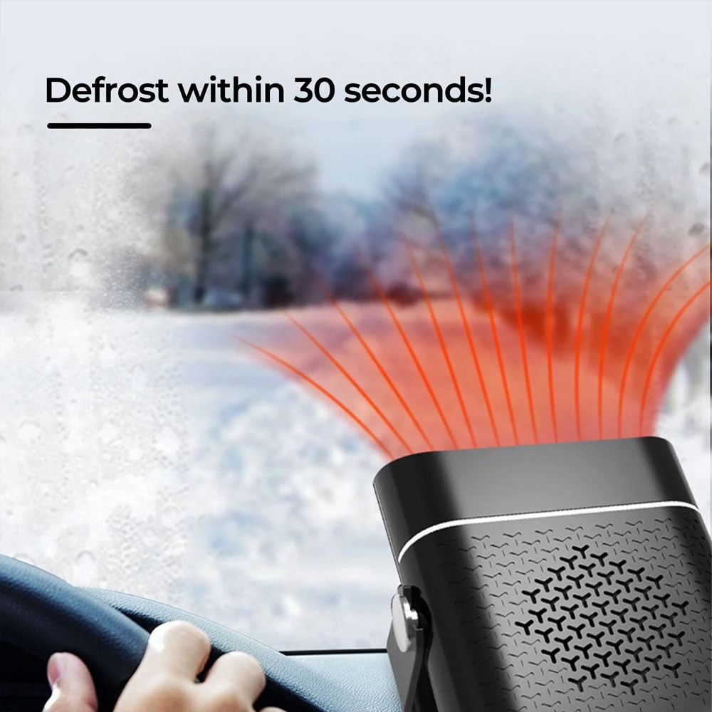 Portable Car Heater Compact Quick Heat Winter Comfort 30s - Image 2
