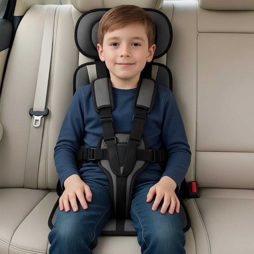 Portable Car Seat Travel Comfortable Child Safety Seat Easy Install - Image 11