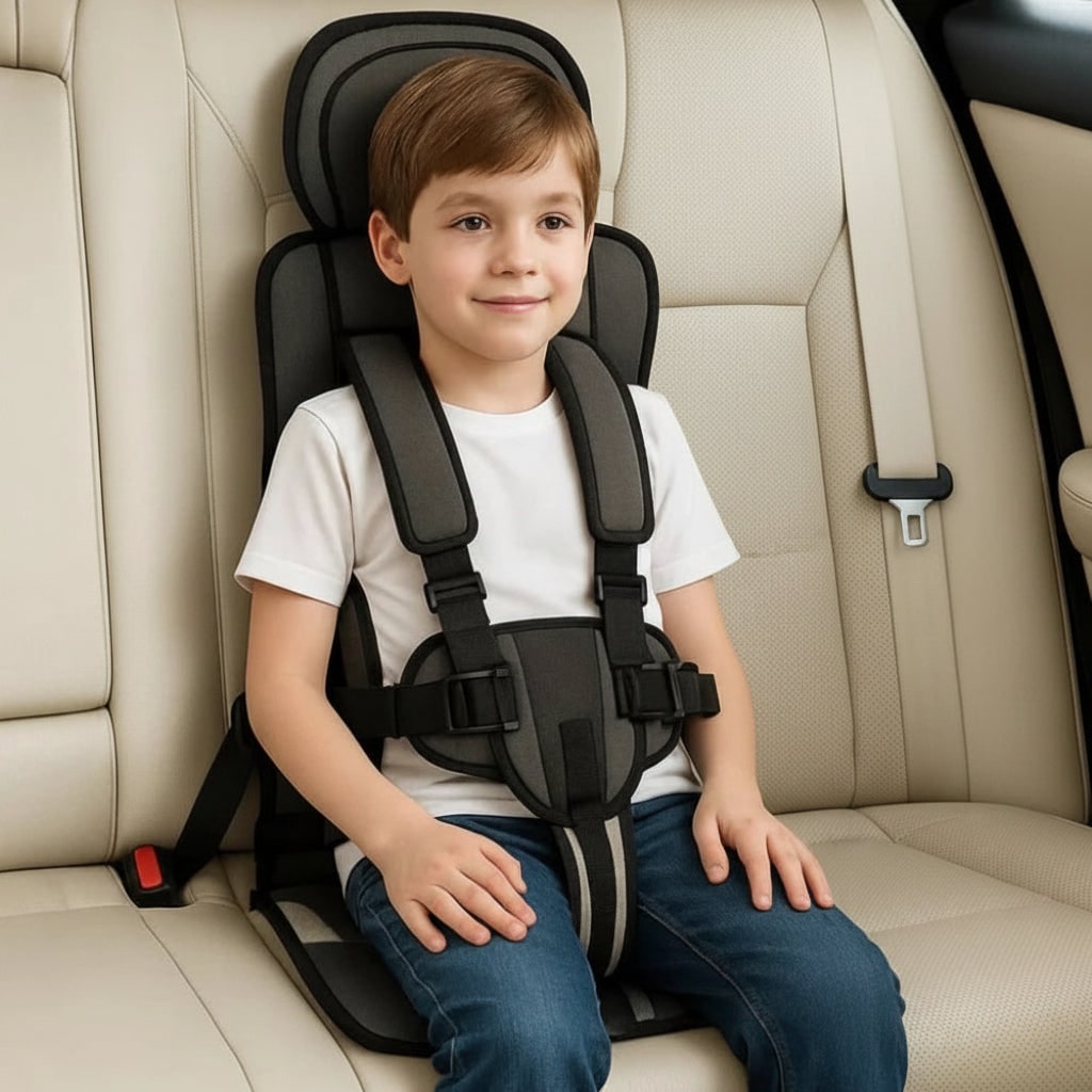 Portable Car Seat Travel Comfortable Child Safety Seat Easy Install - Image 4
