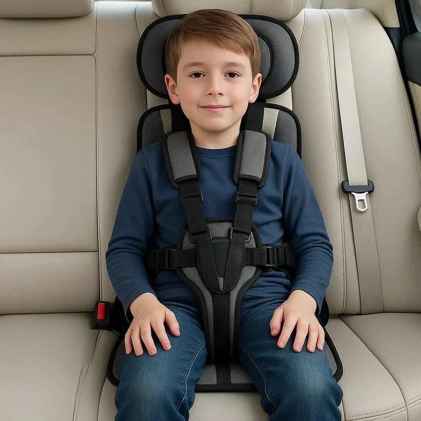 Portable Car Seat Travel Foldable Design Safety Straps - Image 13