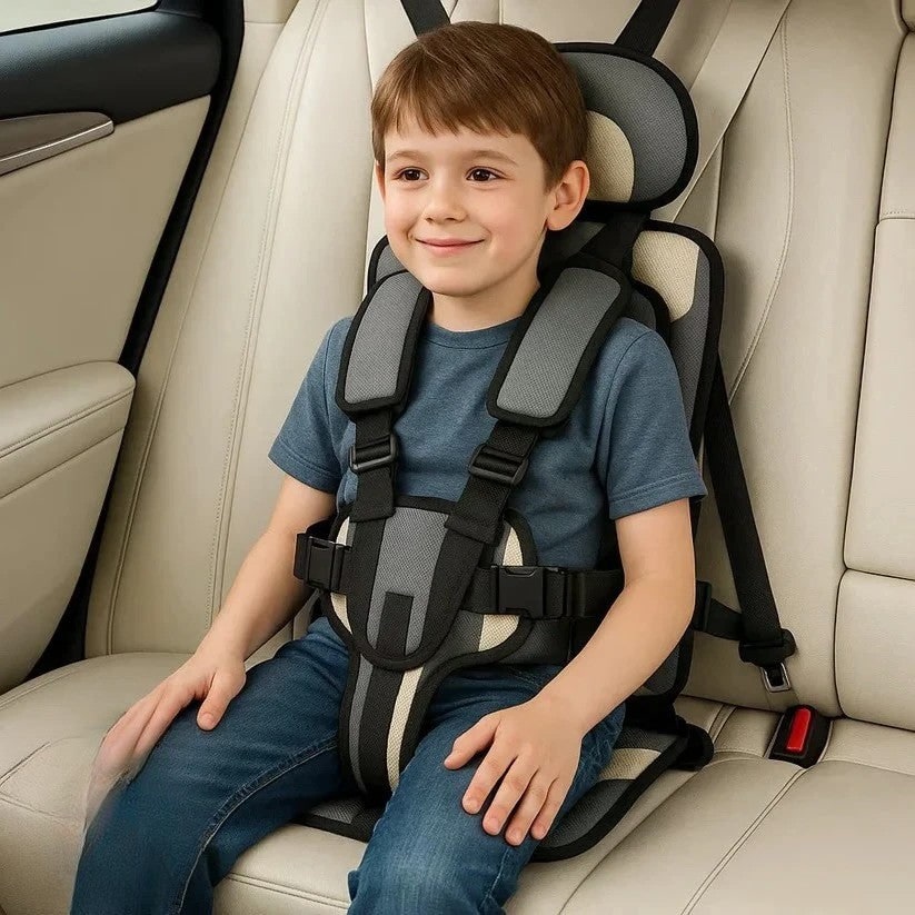Portable Car Seat Travel Foldable Design Safety Straps - Image 14