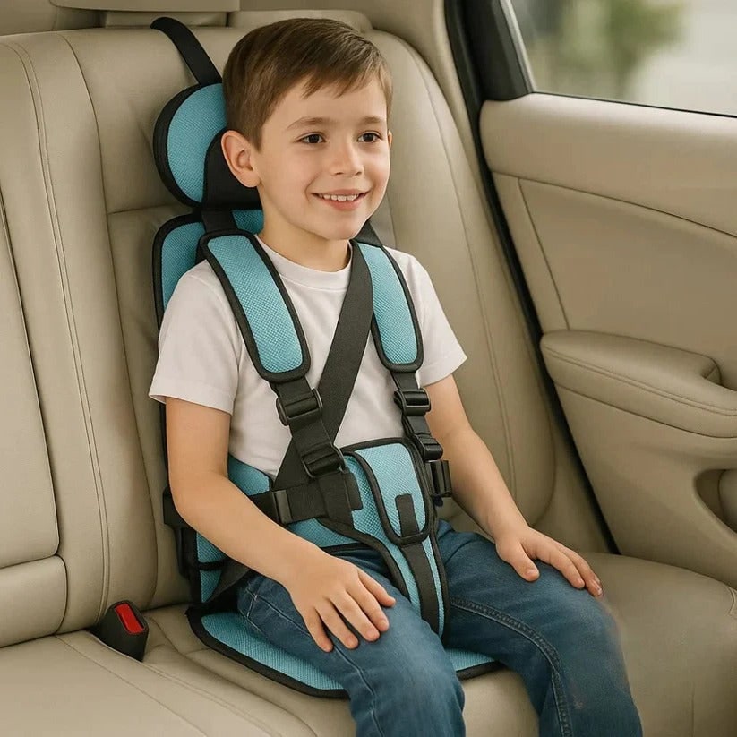 Portable Car Seat Travel Foldable Design Safety Straps - Image 17