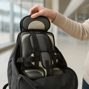 Portable Car Seat Travel Foldable Design Safety Straps - Image 3