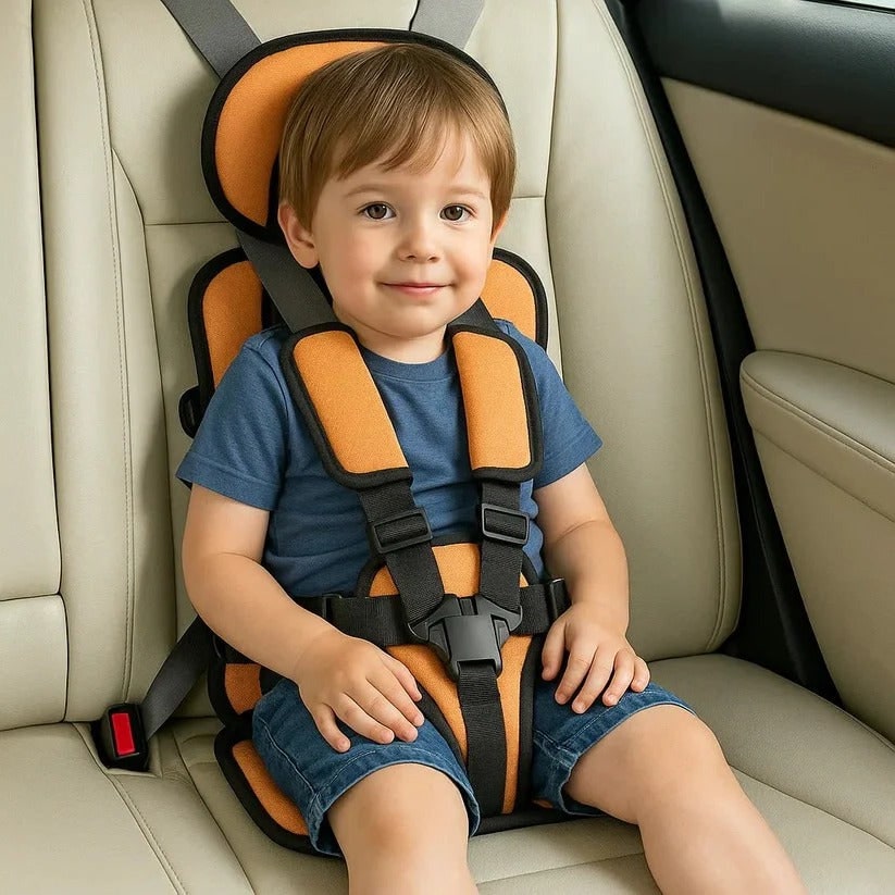 Portable Car Seat Travel Foldable Design Safety Straps - Image 8