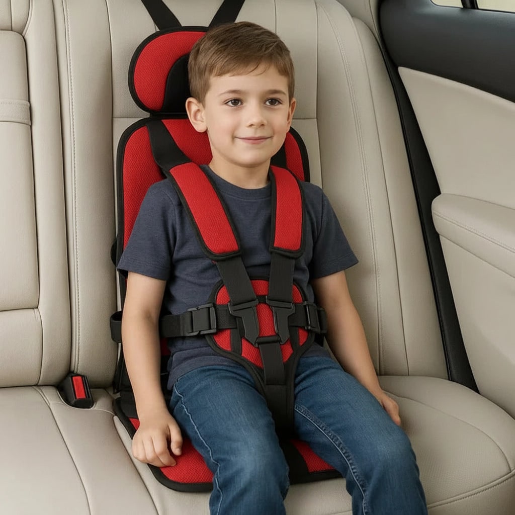 Portable Child Travel Seat Five-Point Harness Ages 1-14 - Image 10