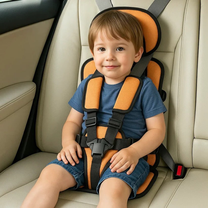 Portable Child Travel Seat Five-Point Harness Ages 1-14 - Image 7