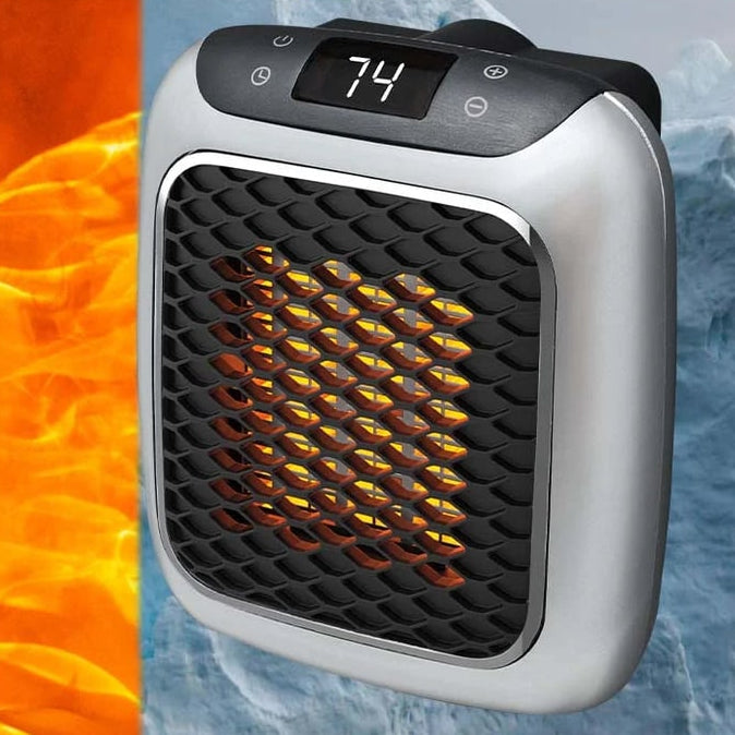 Portable Electric Space Heater Home Compact Design Energy Efficient - Image 1