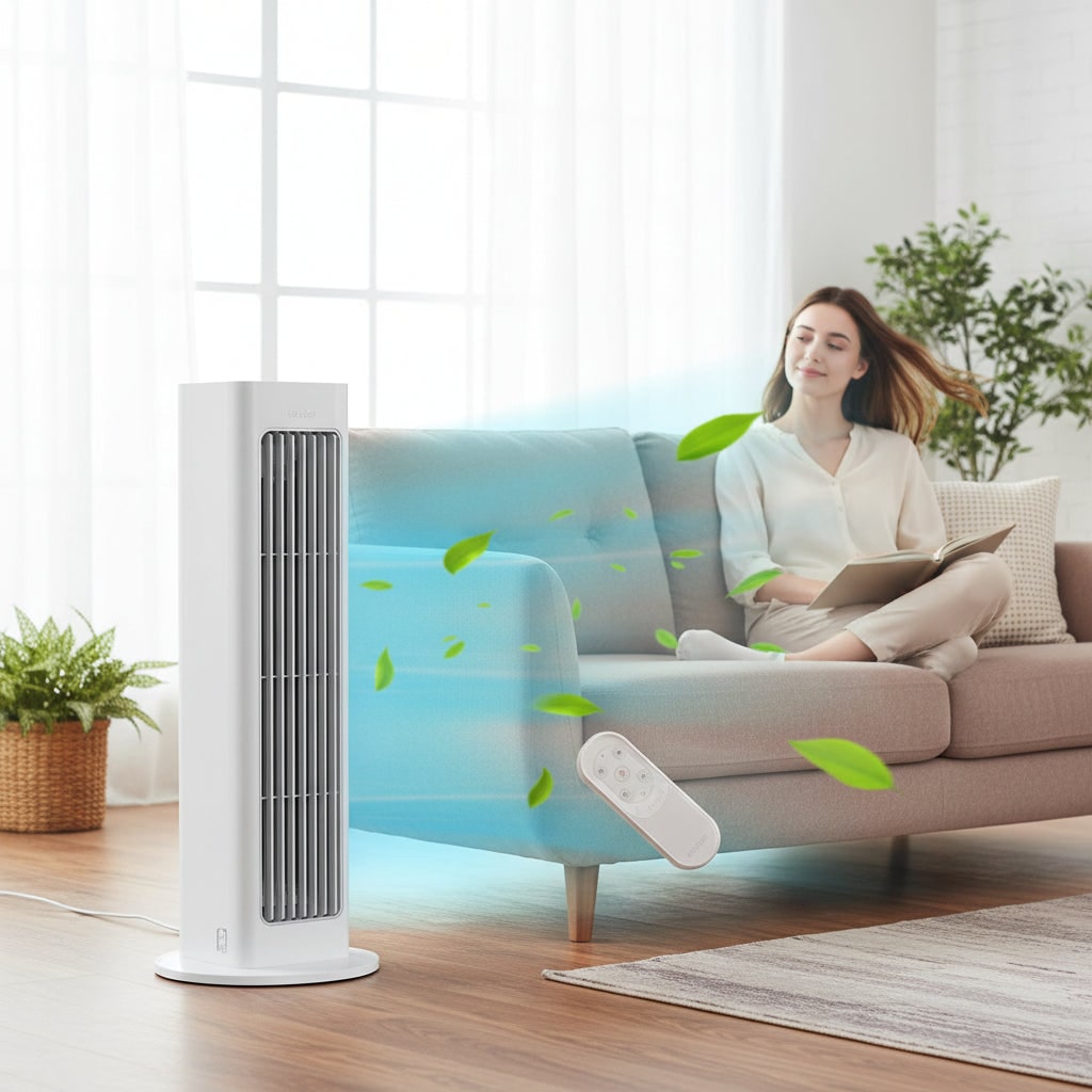 Portable Fan Tower Fan Oscillating Design - Image 3