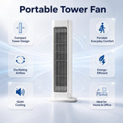 Portable Fan Tower Fan Oscillating Design - Image 5