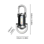 Portable LED Camping Lantern Hook Rechargeable Outdoor Light - Image 2