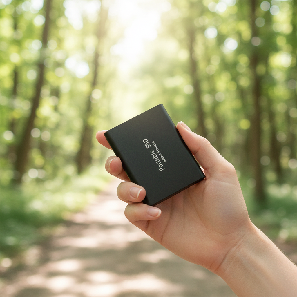 Portable Ssd 2tb External Drive Fast Data Storage and Backup - Image 1