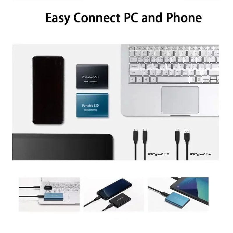 Portable Ssd 2tb External Drive Fast Data Storage and Backup - Image 8