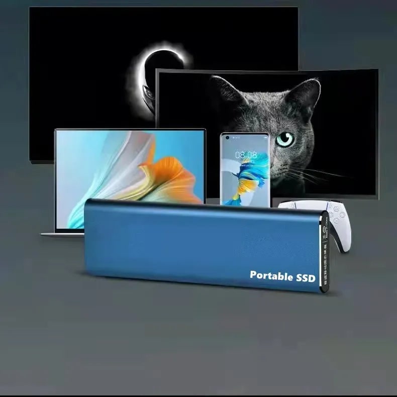 Portable Ssd 4tb External Hard Drive Fast Data Storage - Image 3