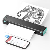 Portable Thermal Printer Mobile Printing Bluetooth Connectivity - Image 3
