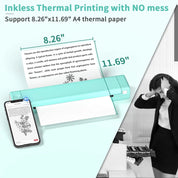 Portable Thermal Printer Mobile Printing Bluetooth Connectivity - Image 7