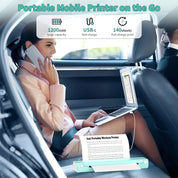 Portable Thermal Printer Mobile Printing Bluetooth Connectivity - Image 8