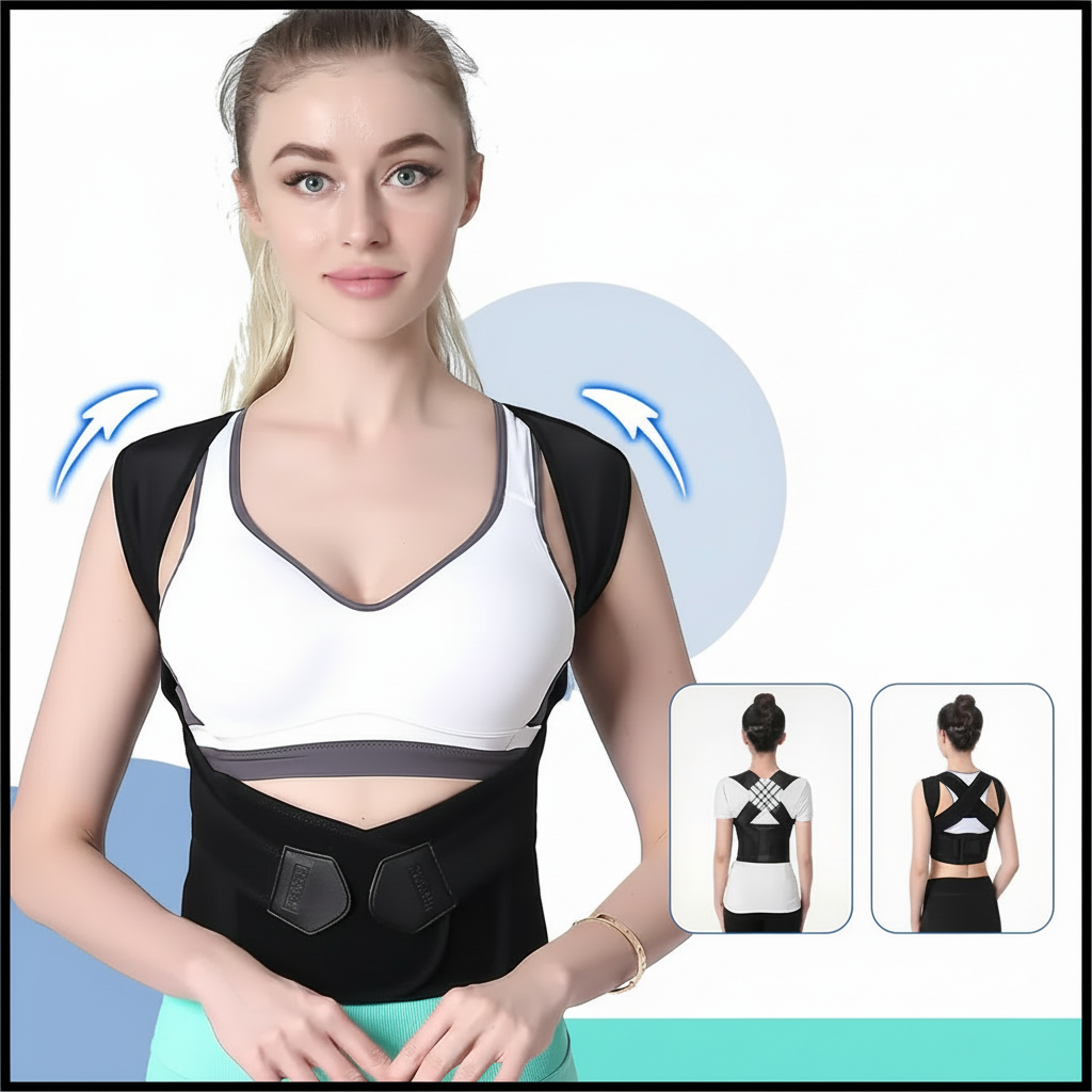 Posture Corrector Back Brace Adjustable Support Design - Image 4