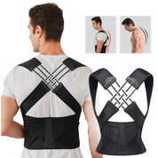 Posture Corrector Back Pain Relief Adjustable Support Brace - Image 3