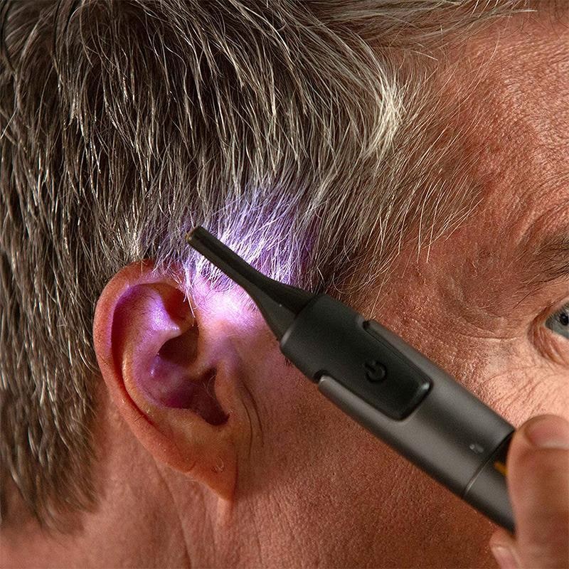 Precision Trimmer LED Light Ultra-Thin Blades Ergonomic Design - Image 7