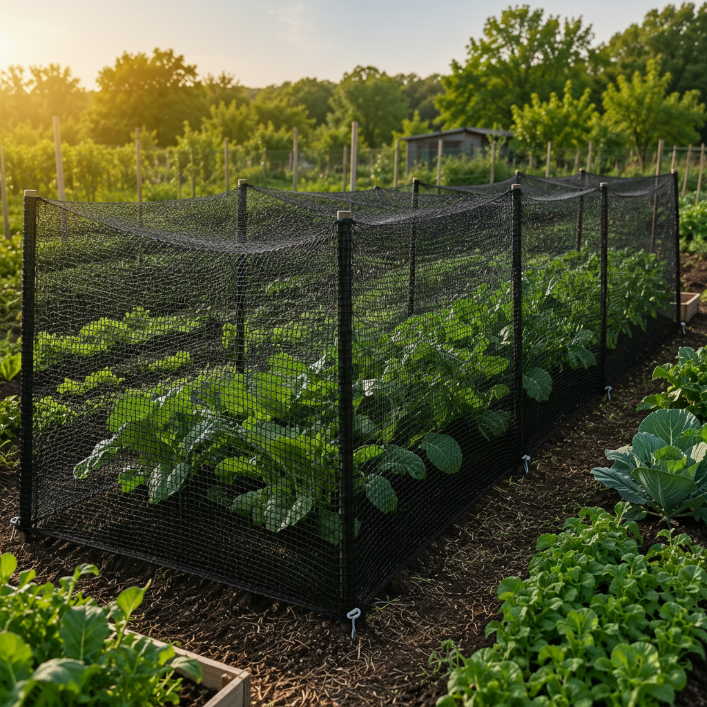 Protective Netting Orchards Birds & Deer Easy Setup Outdoor Use - Image 3