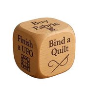 Quilting Decision Dice Solid Wood Creative Project Planning - Image 4