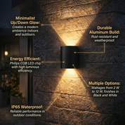 Rechargeable Battery Outdoor Wall Light Motion Sensor Design - Image 2