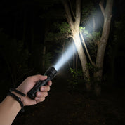 Rechargeable Flashlight High Lumens LED Long Range Zoom