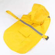 Reflective Dog Raincoat Hood Pet Poncho - Image 2
