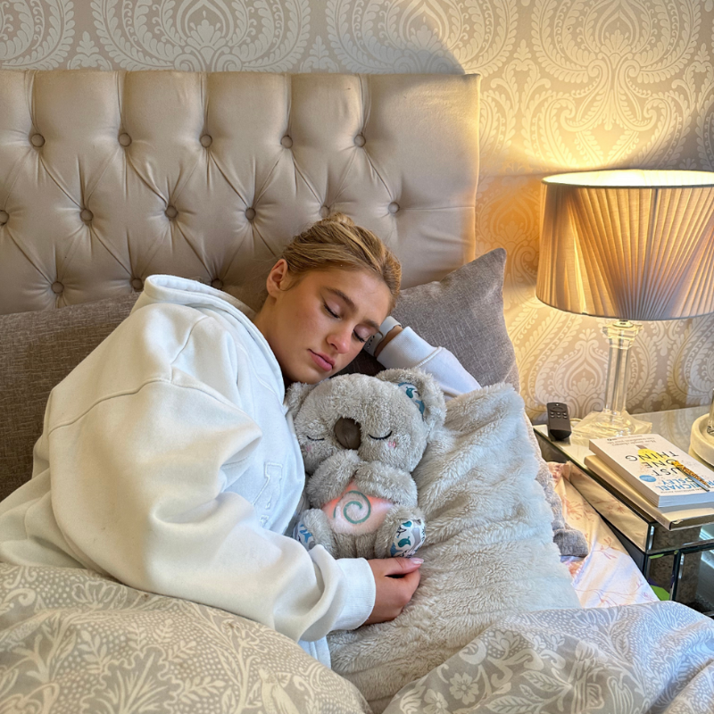 Relaxing Plush Toy Breathing Light Soothing Sleep - Image 5