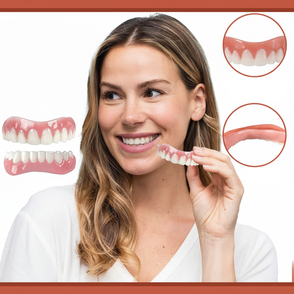 Removable Dental Prosthesis Natural Smile Comfortable Fit - Image 2