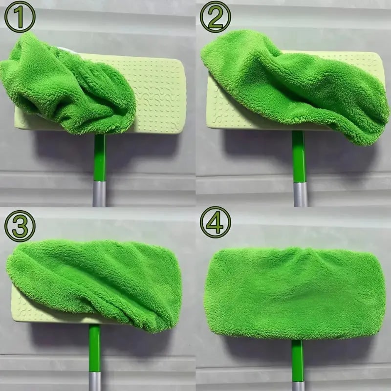 Reusable Mop Pads Swiffer Sweeper Chenille Cleaning Refills - Image 2