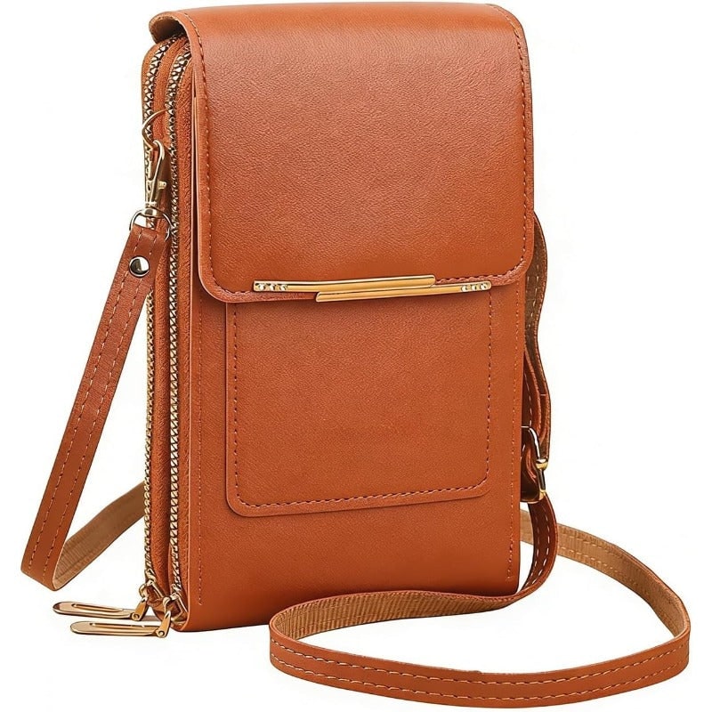 RFID Anti-Theft Phone Wallet Crossbody Bag Secure Travel - Image 11