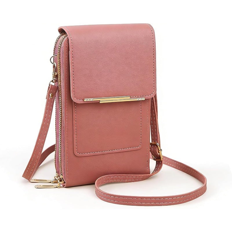 RFID Anti-Theft Phone Wallet Crossbody Bag Secure Travel - Image 12