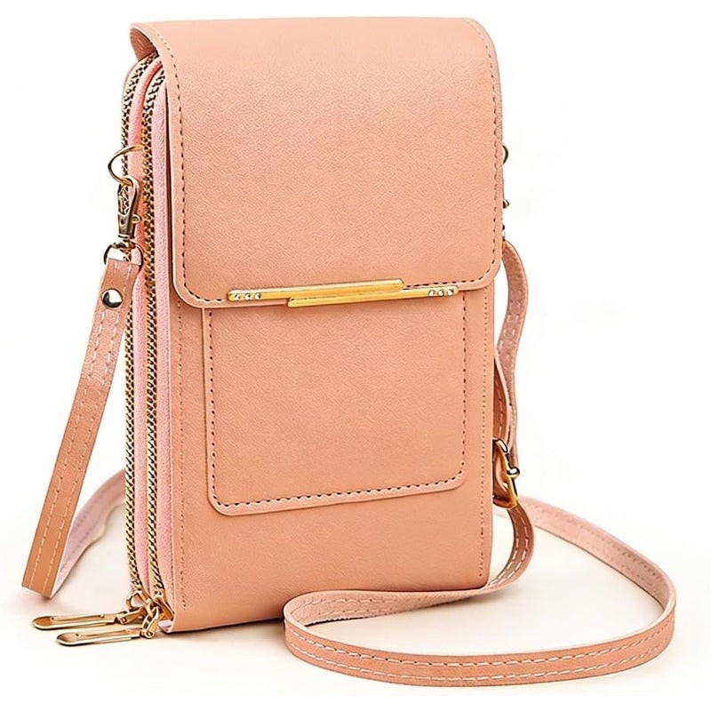 RFID Anti-Theft Phone Wallet Crossbody Bag Secure Travel - Image 14